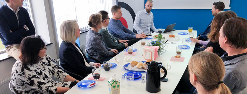 Frukostmöte tillsammans med Medius Ascendo om digital fakturahantering.