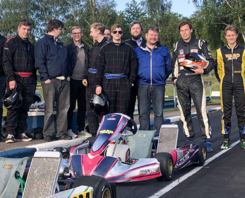 Sommaravslutning på gokartbanan!