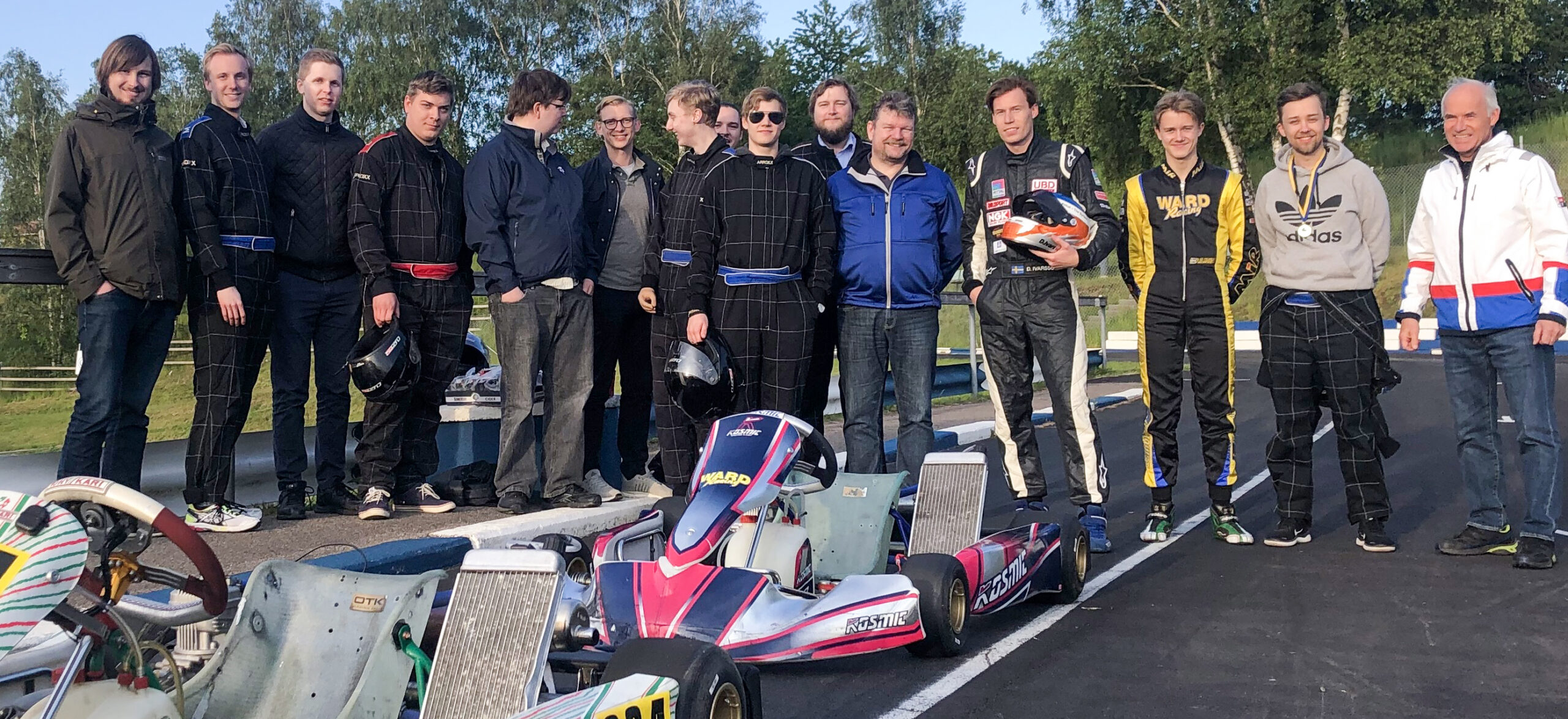Sommaravslutning på gokartbanan!